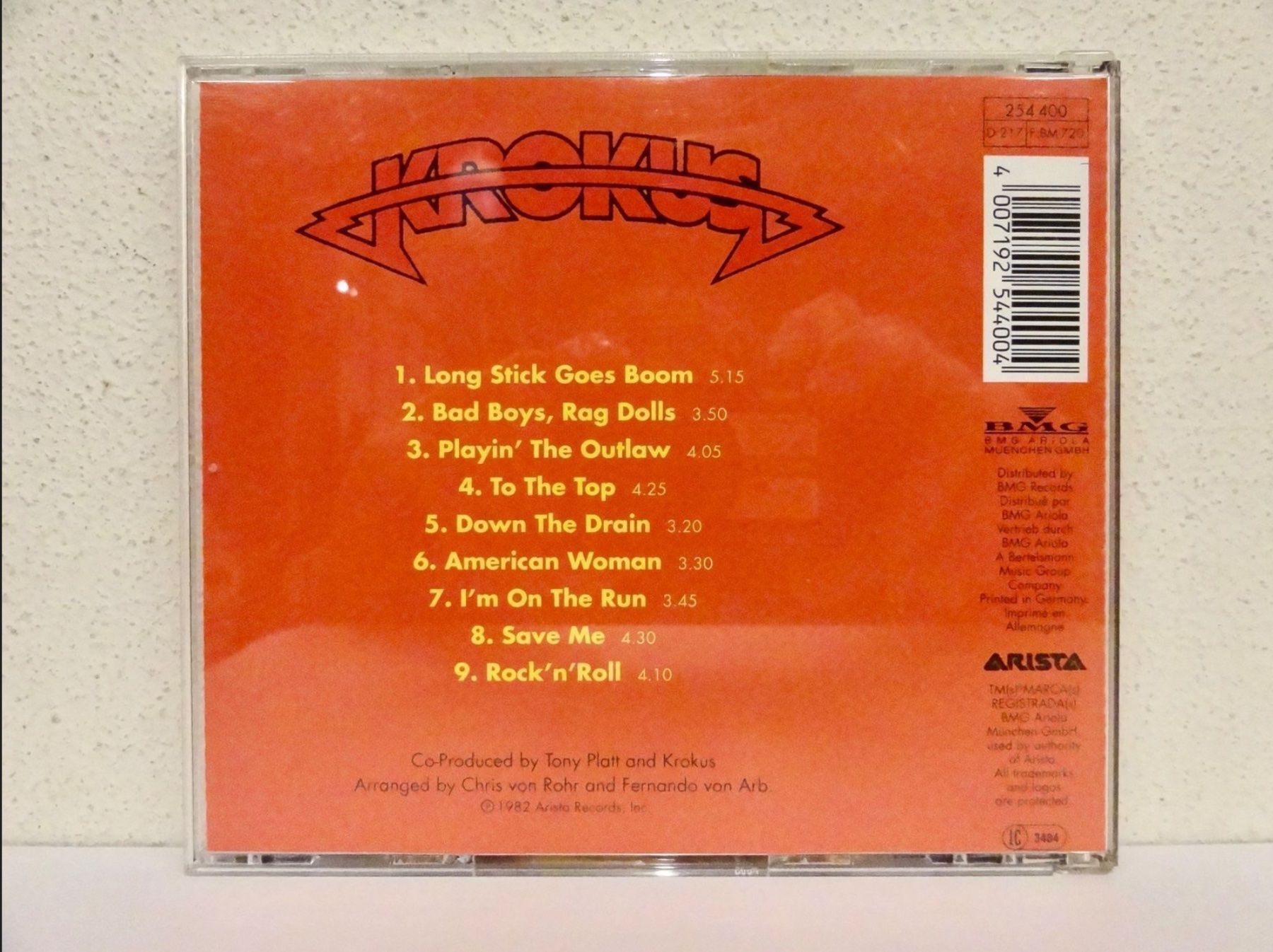 CDs: CD KROKUS / ONE VICE AT A TIME – Neuf (Voir description) à Kerzers par djstarsky73 1