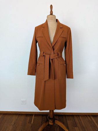 Brown coat - Mauro Grifoni - size 38