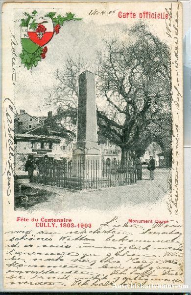 Cartes postales: Cully - Carte Officielle - Litho + 1905 – D'occasion à Emmenbrücke par teestube