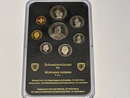 Schweizer Münzsatz Stgl. 1983