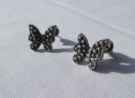 Ohrstecker Schmetterling, Modeschmuck / NEU