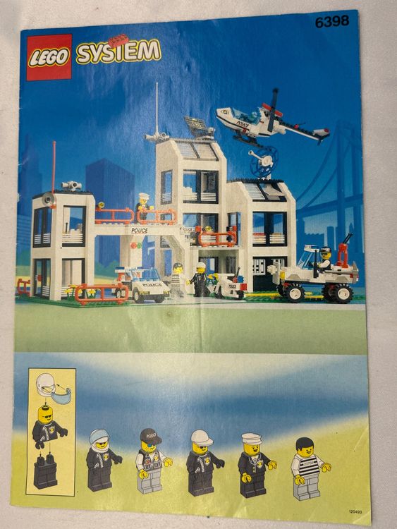 LEGO City 6398 - Polizei-Präsidium - Central Precinct HQ (Gebraucht) in ...