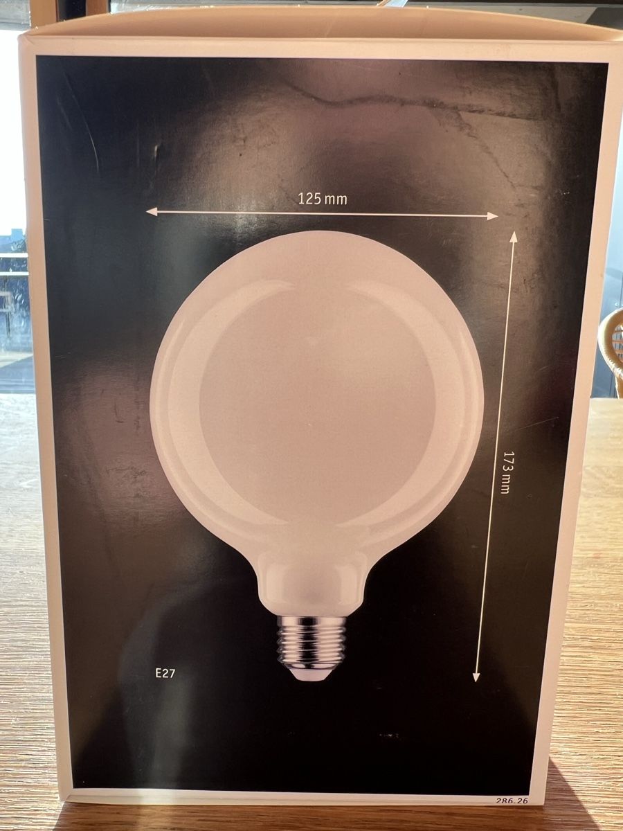 Paulmann Lampade: Paulmann LED Globe G125 E27 2700K dimmbar 470lm – Nuovo (secondo la descrizione) da Widnau venduto da ajk79 2