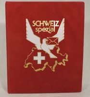 Briefmarkenalbum Schweiz , Ganzsachen Album