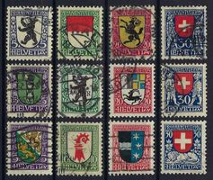 Pro Juventute 1924-1926 gest. SBK 75.-