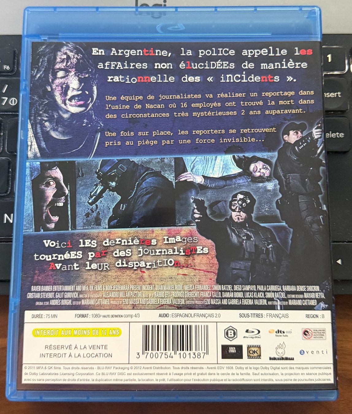 Tutti i DVDs: Incident (2010) - Blu-ray – Usato da Semsales venduto da __Florian__ 2