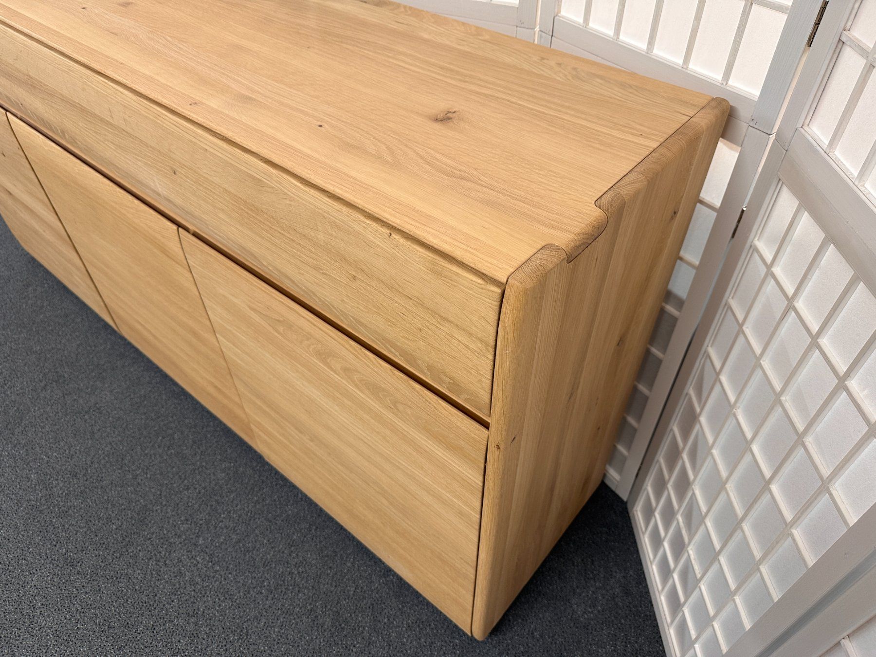 Cassettiere: Sideboard NYON Eiche bianco 178 cm – Nuovo (secondo la descrizione) da Unterentfelden venduto da moebelrufli 3