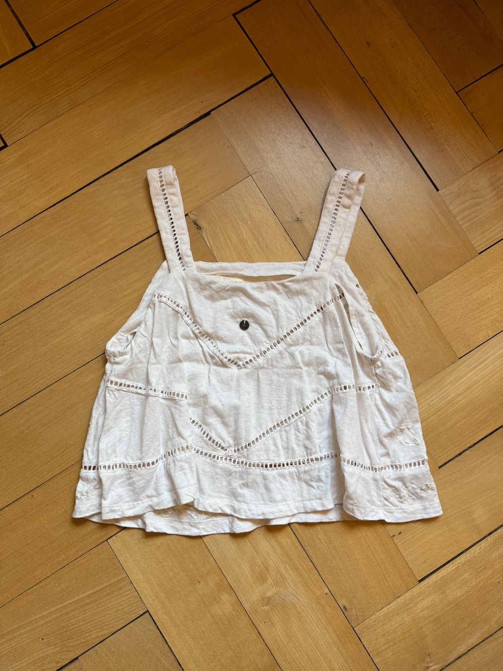 Superdry Top: SUPERDRY - Shabby Chic Top offweiss S – Usato da Zürich venduto da Diazaio 2