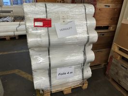 30 Rollen Verpackungsfolie, Plastikrollen, Bauplastik stabil