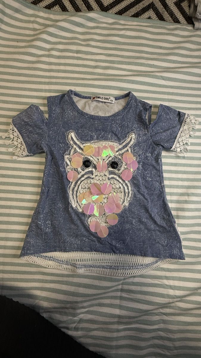 Camicette, T-shirt & Top: Süsses Shirt mit Eule Gr. 92/98 - 🦉 – Usato da Zürich venduto da Krikri21