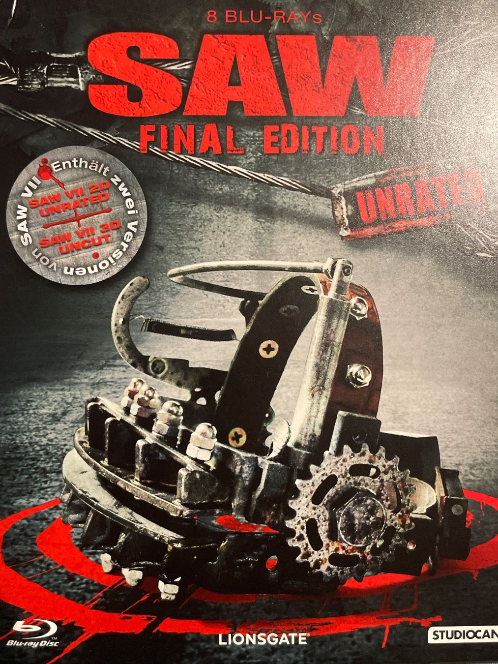 Tutti i DVDs: Saw I-VI  Final Edition    /   Unrated – Usato da Waldenburg venduto da Gonzo8