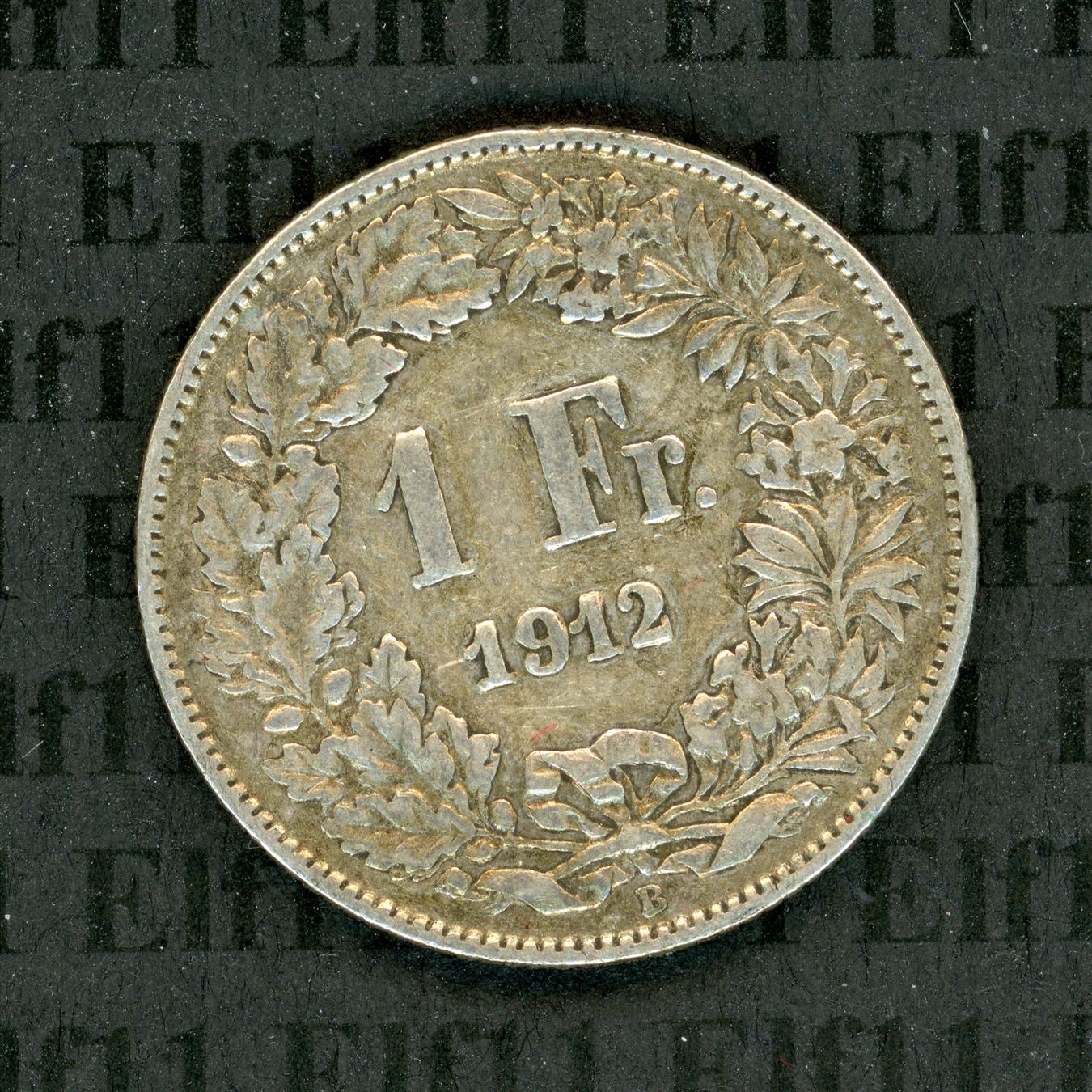 Tutti le monete: CHF___1.00 1912 vz 1 Franken – Usato da Widnau venduto da Elf11
