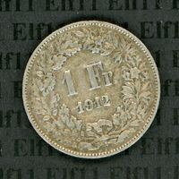 CHF___1.00 1912 vz 1 Franken