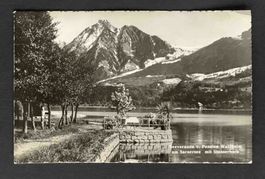 AK Seeveranda v Pension Waldheim am Sarnersee m Stanserhorn