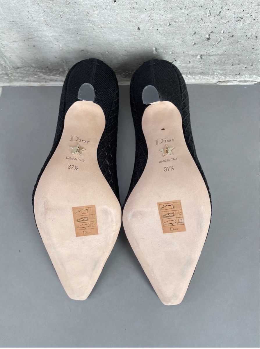 Dior Damenschuhe: Christian Dior pumps mesh black size 37.5 with box – Neu und originalverpackt aus Cham von sib_59dd 3