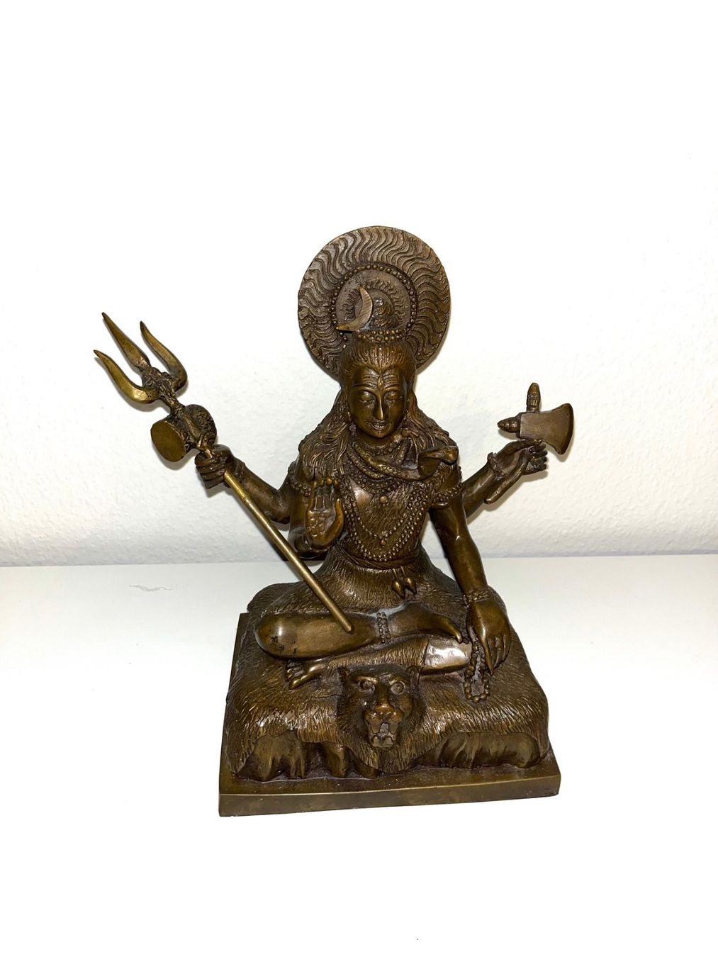 Statuette: Shiva Bronzefigur, 24cm – Usato da Zürich venduto da dipling