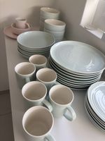 Geschirr Set mint Keramik von Pfister