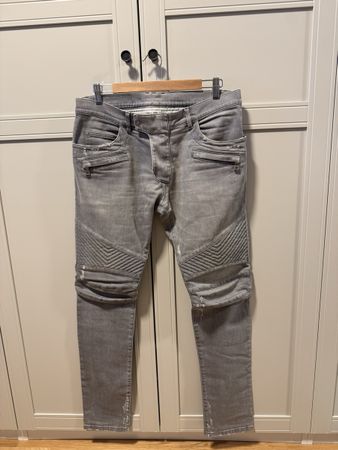 BALMAIN Paris Biker Jeans