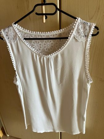 Street One Top, weiss, Grösse 38, Neuwertig