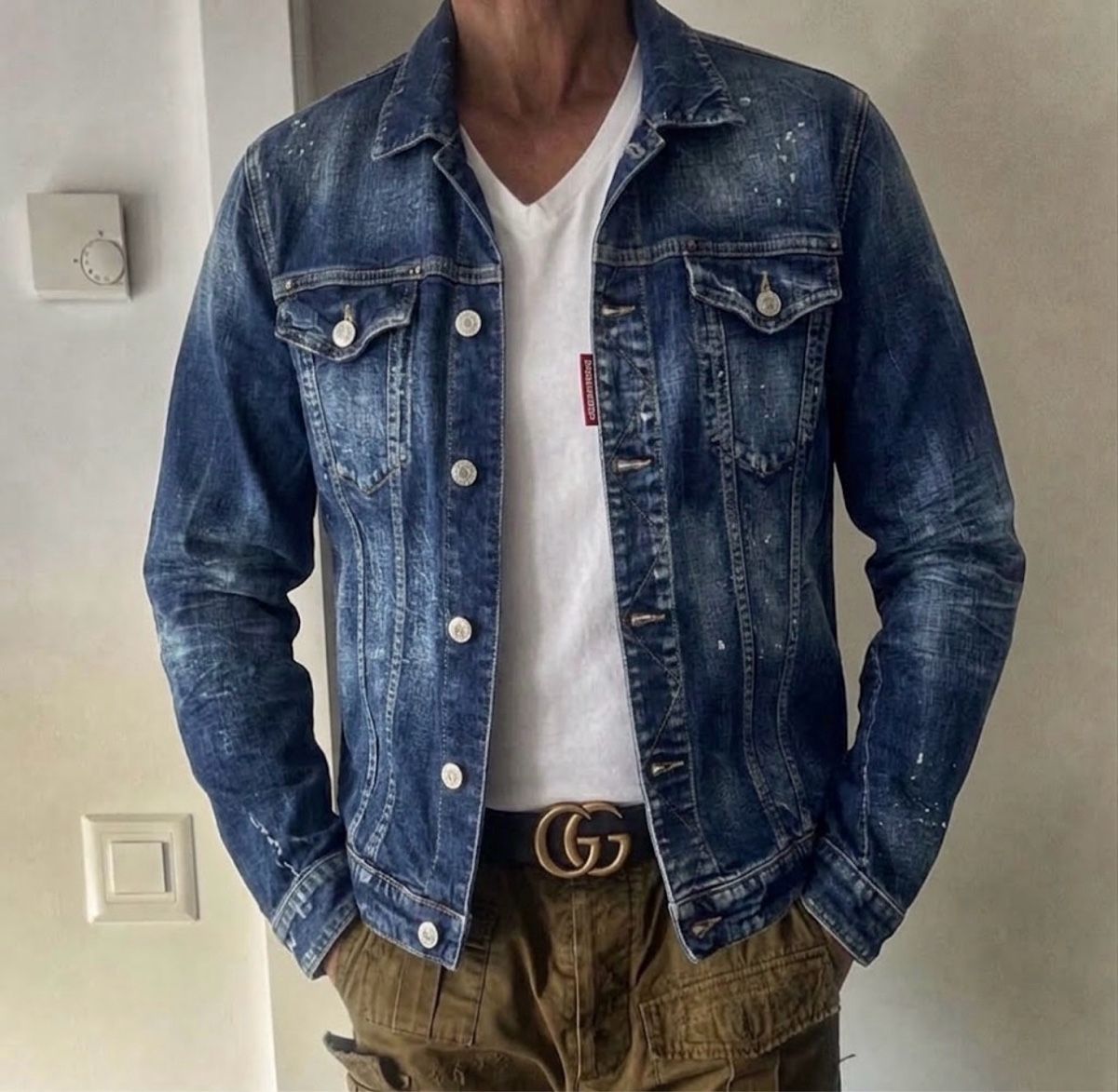 Dsquared2 Giacche: Dsquared2 giacca jeans uomo 50 – Usato da Mendrisio venduto da fly_9wzx 1