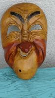 Fasnacht Tragemaske Holz