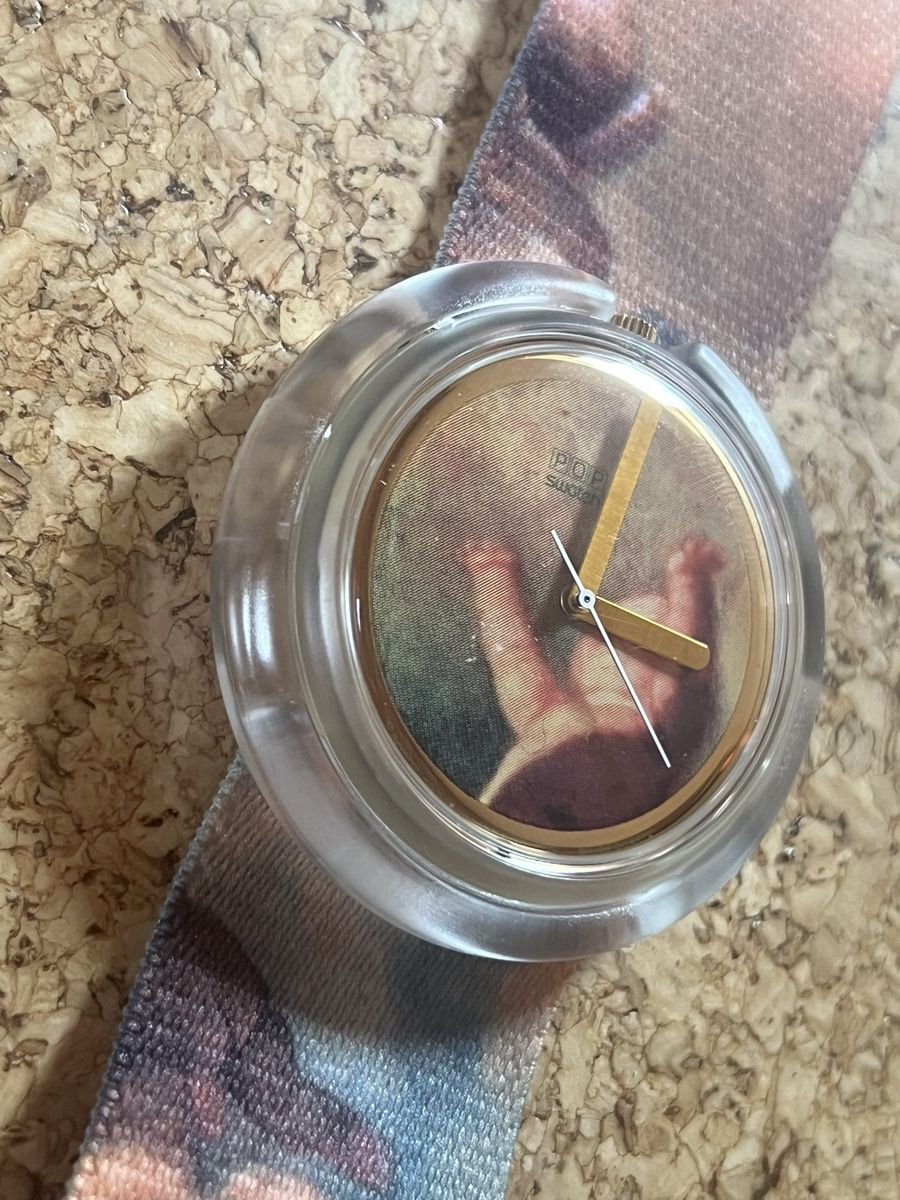 Swatch Orologi: Swatch POP Uhr ENGel mit Box – Usato da Basel venduto da bellespirit 1