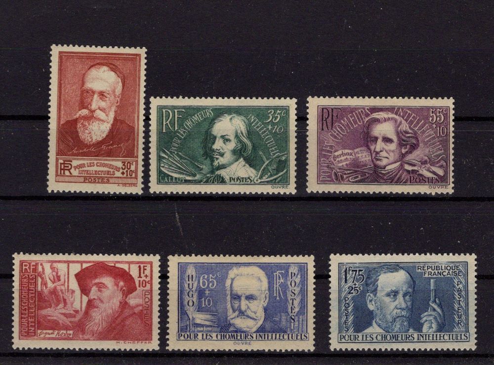R1192 / France 1938 Chômeurs intellectuels (Neu (gemäss Beschreibung ...