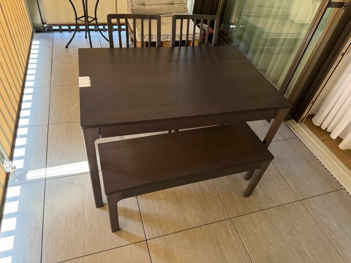 Ikea Set di tavolo e panche: Ausziehtisch mit 2 Stühlen und Sitzbank – Usato da Richterswil venduto da ale_ym9l 7