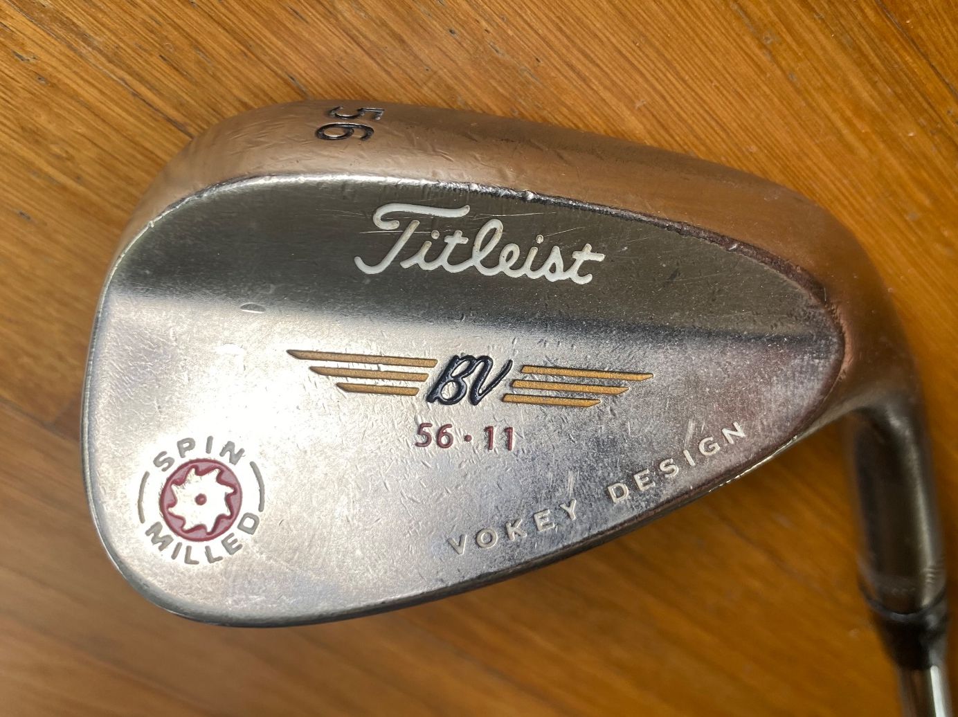 Titleist Schläger & Sets: Titleist Vokey Wedge 56 - Spin Milled – Gebraucht aus Zug von