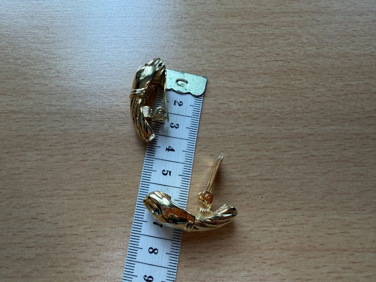 Orecchini pendenti & Orecchini a lobo: Vintage Ohrringe Clips Luxus Modeschmuck   – Usato da Lamone venduto da LaCantinaMagica 9