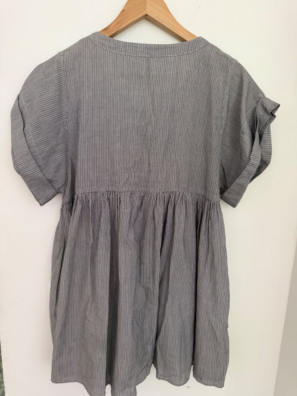 Antik Batik Camicette: Antik Batik Bluse Grösse L gestreift blau weiss – Usato da Nussbaumen AG venduto da normajeanbaker 3