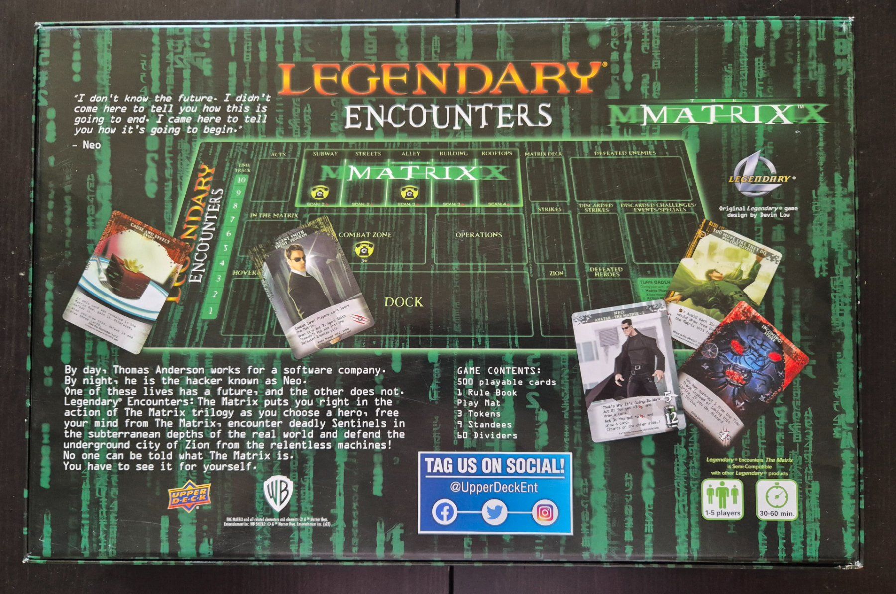 Spiele: Legendary Encounters Matrix a Deck Building Game – Gebraucht aus Altstätten SG von bluedine 1