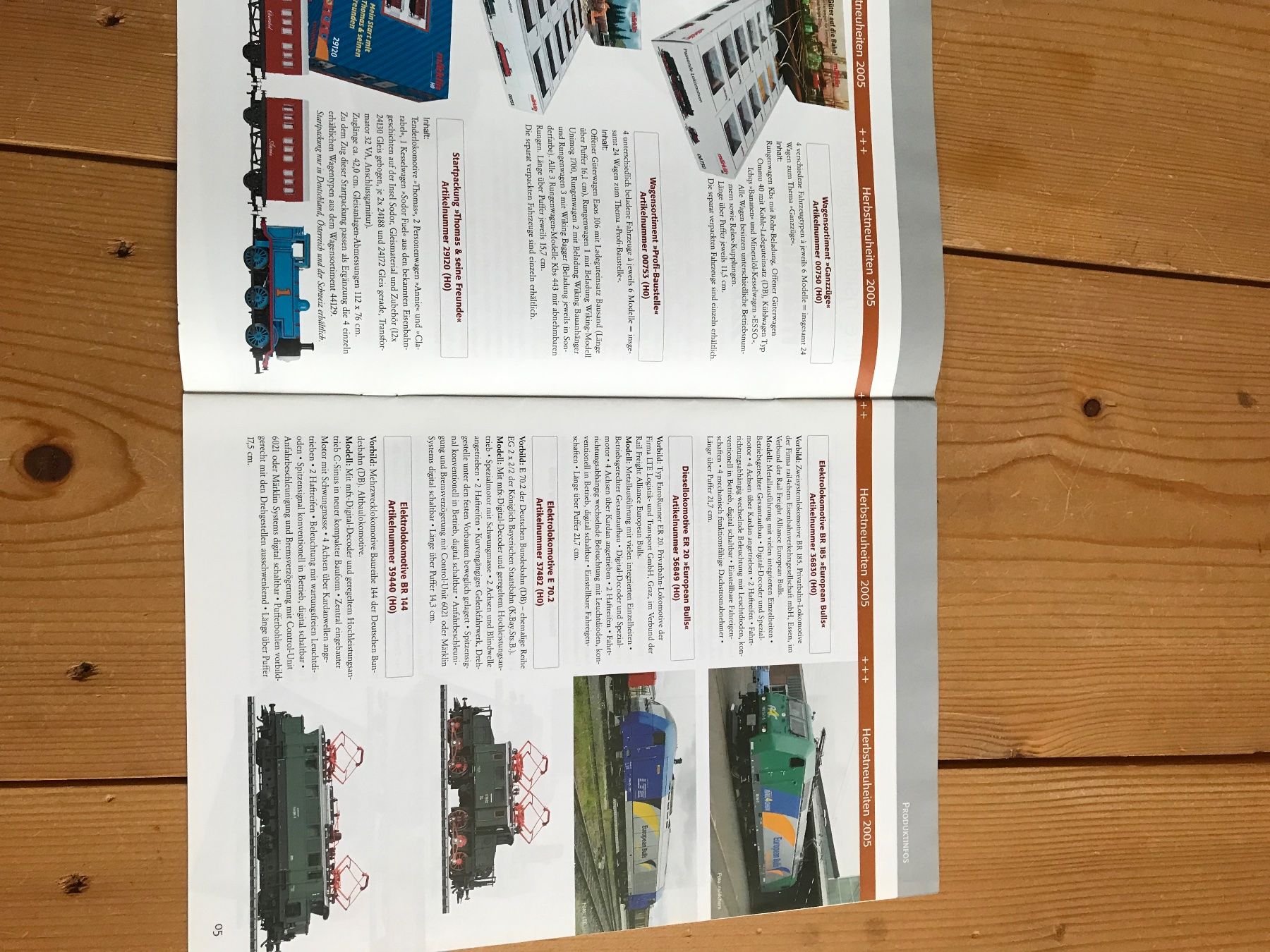 Märklin Modellini di ferrovie: märklin news insider 05.2005 – Usato da Liestal venduto da ozo2005 1