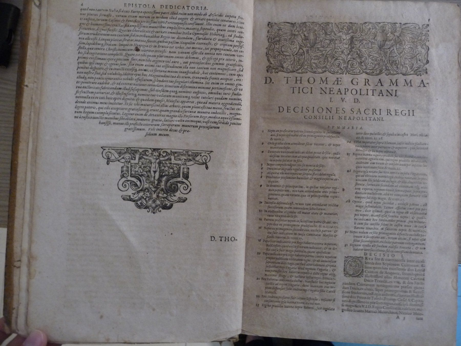 Libri: Antikes Buch, Gerichtsentscheide Neapel, 1600 – Usato da Muttenz venduto da Mithrur 3