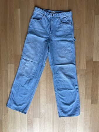 hellblaue Wrangler Jeans, Mom Relaxed  Carpente, W30 L32