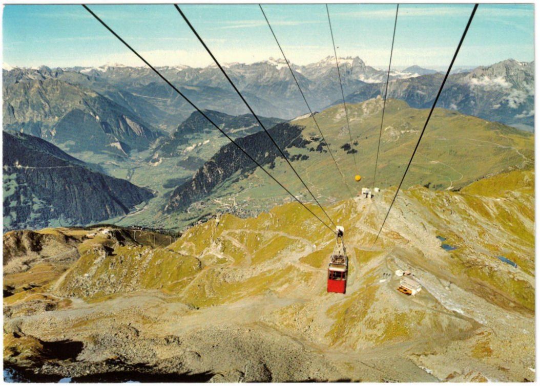 Cartoline postali: Verbier - Luftseilbahn Mont Gelé – Usato da Binningen venduto da Mountainrider