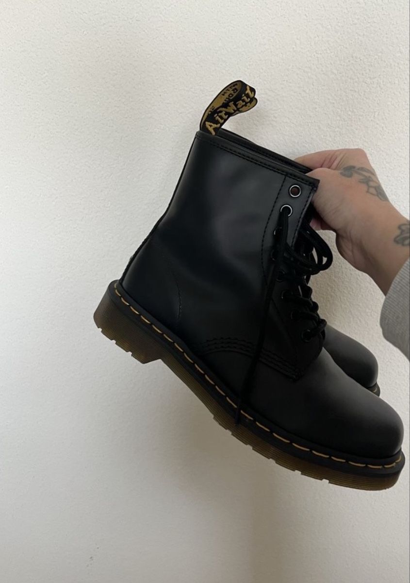 Dr. Martens Scarpe da uomo: Coole Dr. Martens Boots, Schwarz, Grösse 40 – Usato da Zürich venduto da Abi220322 1