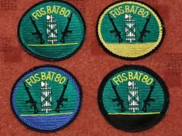 4 Badge der Füs. Bat. 80
