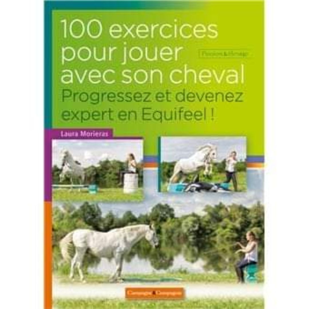Libri: 100 exercices pour jouer avec son cheval – Nuovo e nell'imballaggio originale da Magnedens venduto da Chacha100