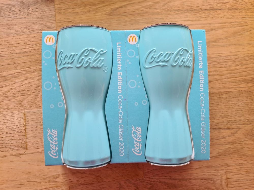  Foto zu Coca Cola Gläser Mc Donalds 2020 Limited Edition Deutschland (Neu und 
