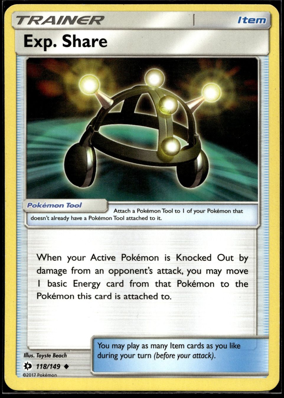 Pokémon Carte collezionabili: Exp. Share (SUM EN 118/149) – Nuovo (secondo la descrizione) da Affoltern am Albis venduto da Chiesa_5