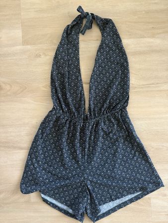 Meli Melville Jumpsuit Gr. M Sommerlich mit Muster Top Zusta