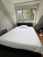 Bett-Set: IKEA SLÄTTUM Bettgestell + ÅKREHAMN Matratze 160cm