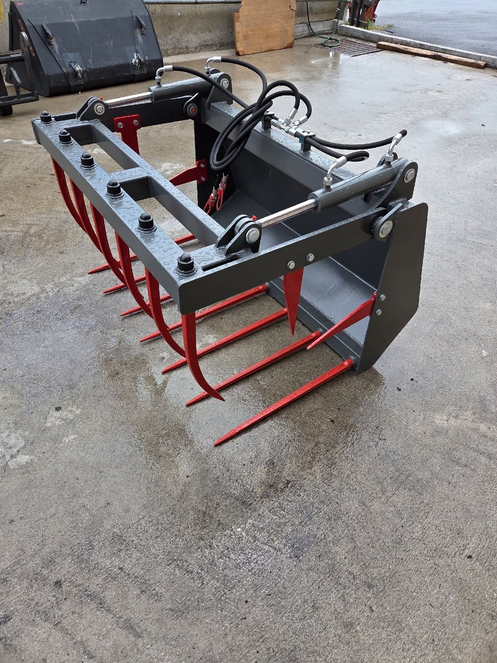 Weidemann Chargeur de ferme: Krokozange/Mistzange 1.3m Weidemann – Neuf (Voir description) à Unteriberg par Prinz011 3