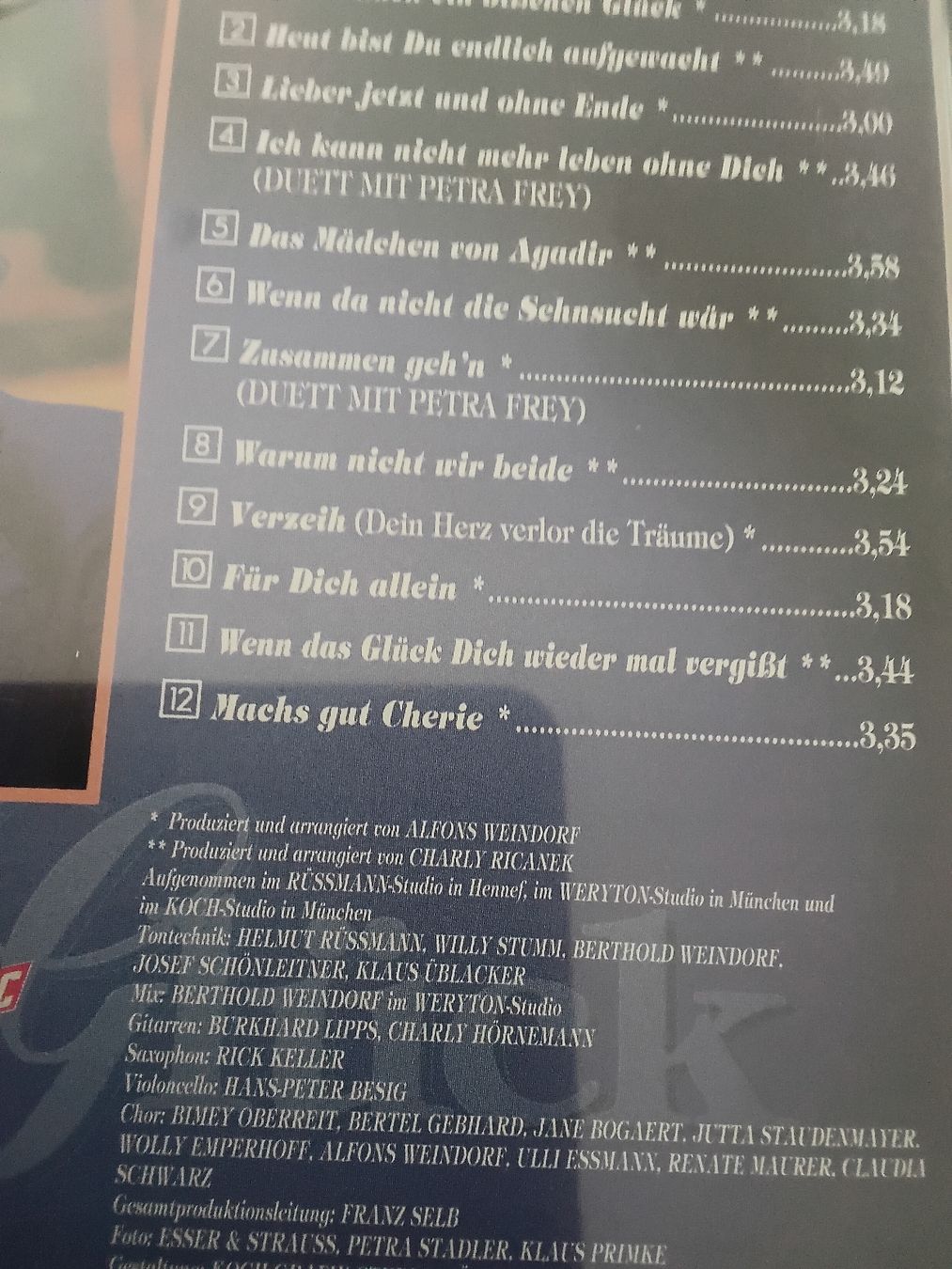 CD: Andy Borg – Usato da Liebefeld venduto da CD-Urs 1