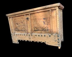Oberwalliser Truhe 1681