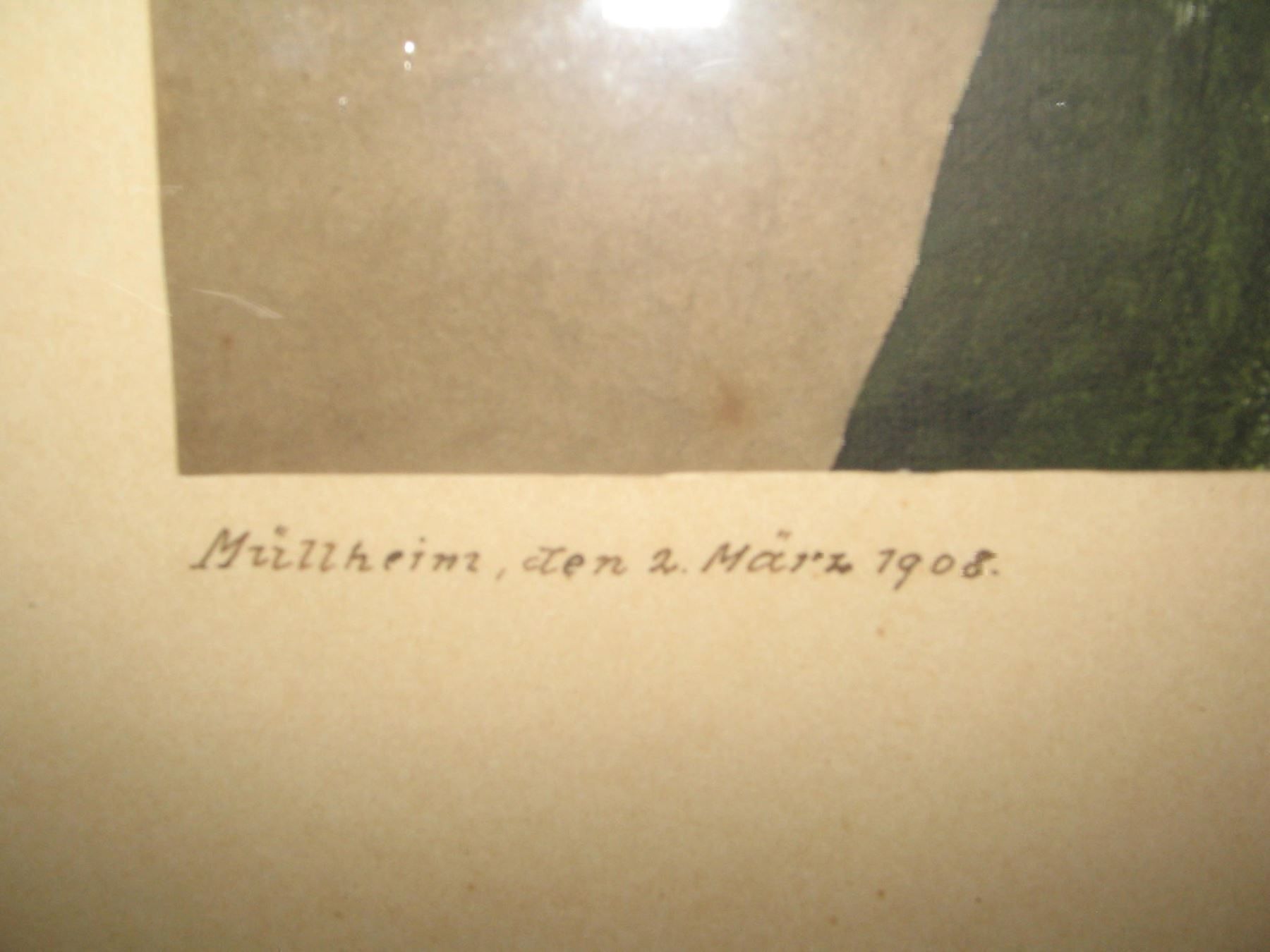 Poster & Bilder: Müllheim, Mädchen mit Katzen 1908 – Gebraucht aus Pfyn von sagenruthe 1