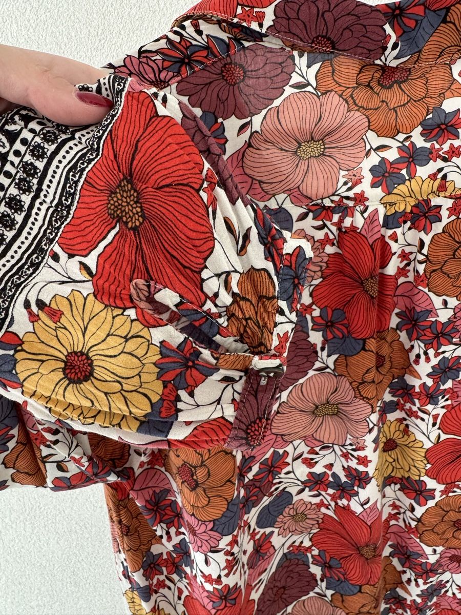 Camicette: Bluse mit Blumen von Little Miss, S – Nuovo (secondo la descrizione) da Granges VS venduto da rvn 4