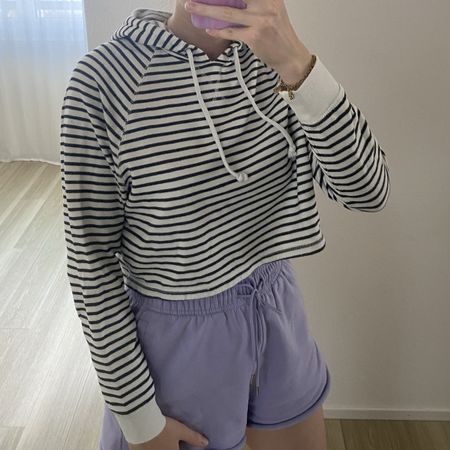 Gestreifter Pullover