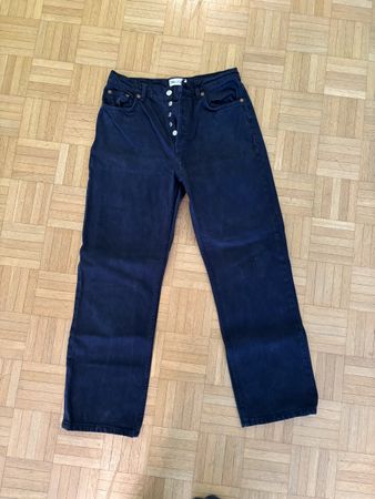 Zara Blue Denim Jeans - Womens Size 38